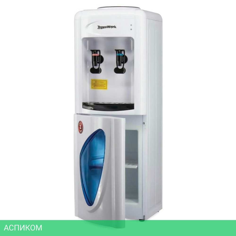 Кулер для воды AquaWork 0.7LKR белый/черный (23210)