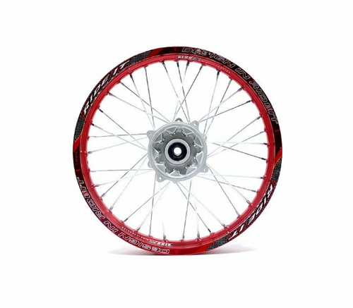 Обод задний 18" (1,85-R18 d=17mm) алюминий/красный XR250 6х153х125(звезда),6х140х121(диск)