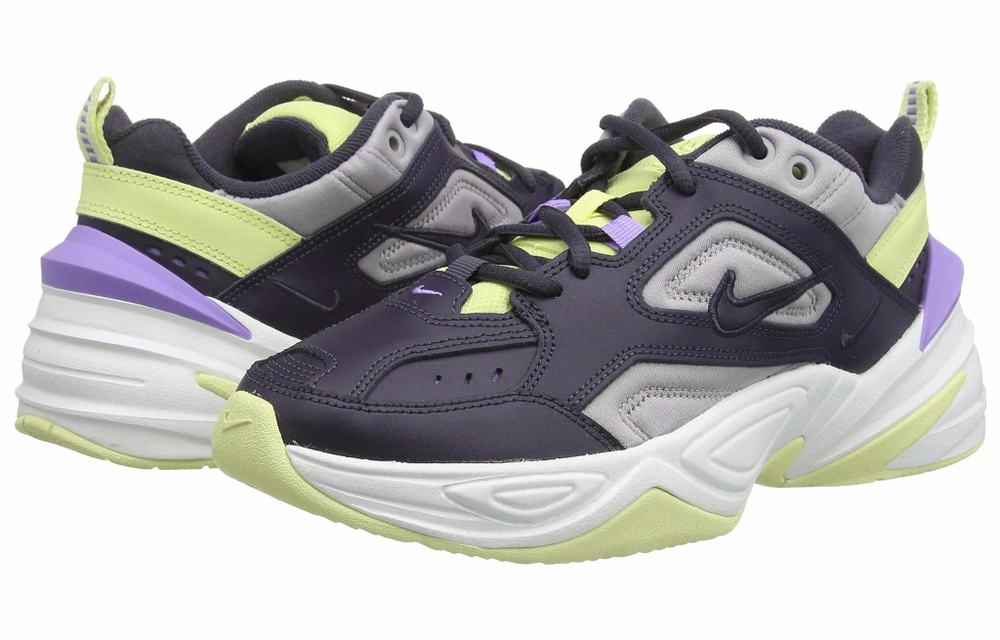 Кроссовки Nike M2K Tekno "Gridiron Navy" (Женская размерная сетка)