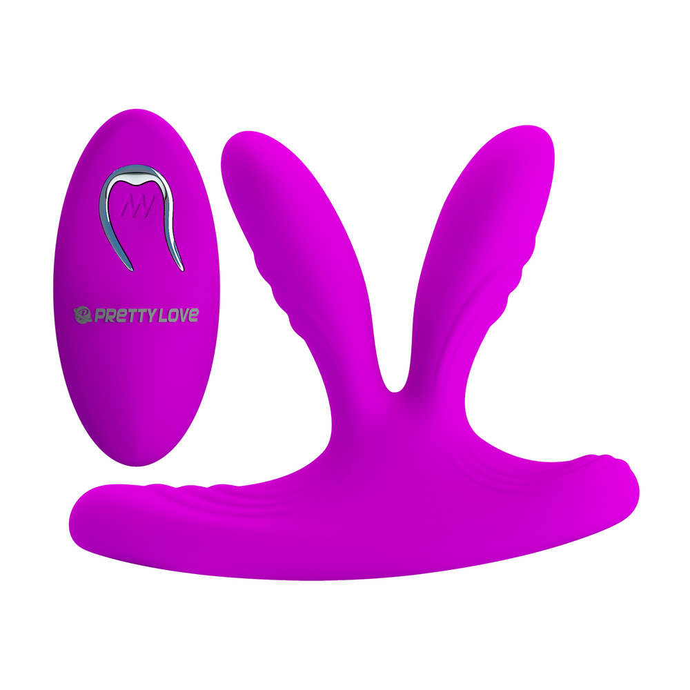 Вибратор Double Penetration Pretty Love BI-014477W