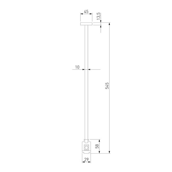 Декоративная стойка Elektrostandard Esthetic Magnetic 85149/00 a065445