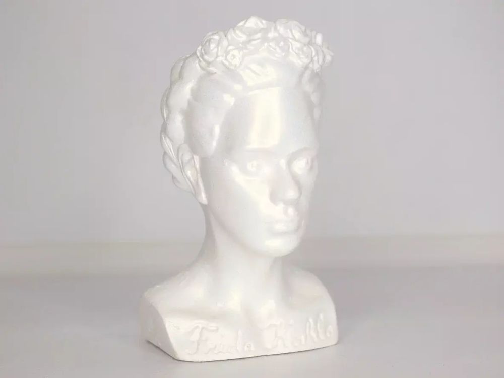 Кашпо - органайзер "Бюст Фрида" жемчуг, 12х16,5х11см 7501896