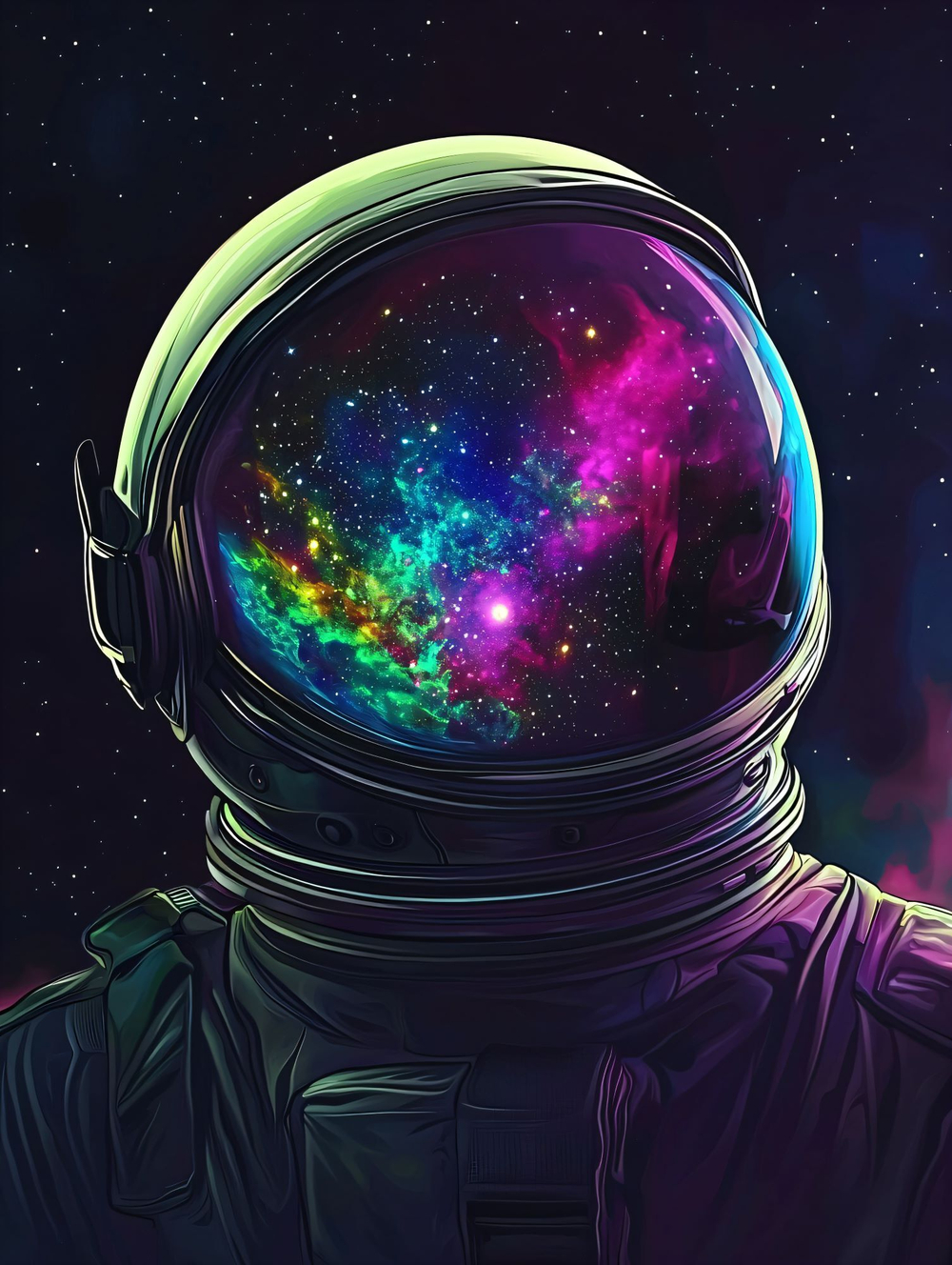 Картина на стену на металле от MetallSubArt "Космос"