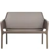Уличный пластиковый диван Net Bench тортора