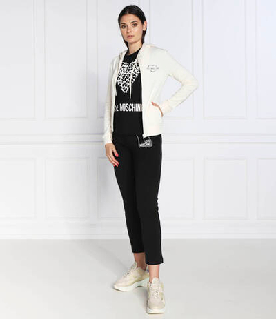 Худи Love Moschino - кремовый(W3446 01 E2374)