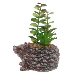 GAEM Цветочная композиция "Суккулент", L14 W12 H12 см, 4в.