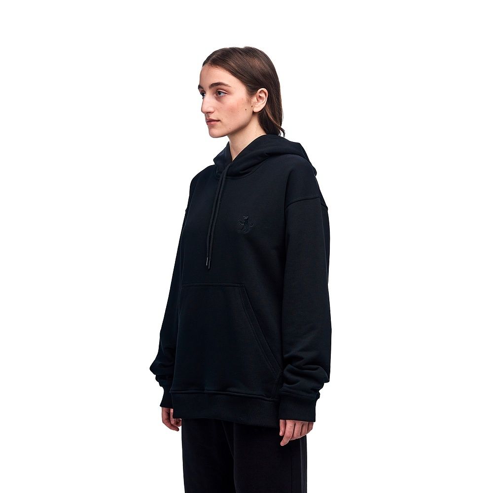 Худи Волчок Герб Light черный