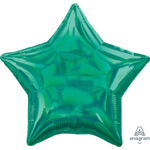 Шар фольгированный Звезда 48 см (Зеленый)