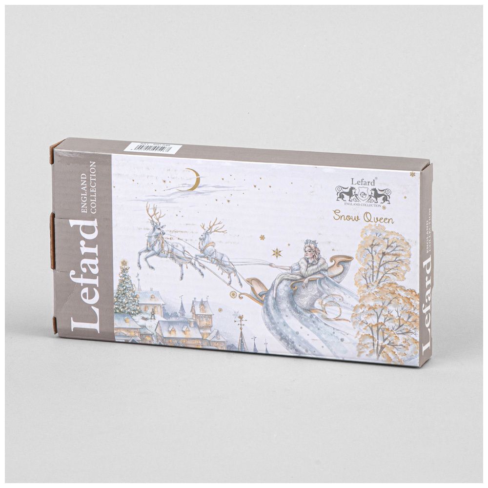 БЛЮДО ОВАЛЬНОЕ LEFARD "СНЕЖНАЯ КОРОЛЕВА" 20,5 СМ (КОР=60ШТ.)