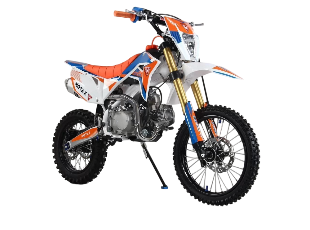 Питбайк MOTAX MX 125 (17/14) белый-белый-оранжевый