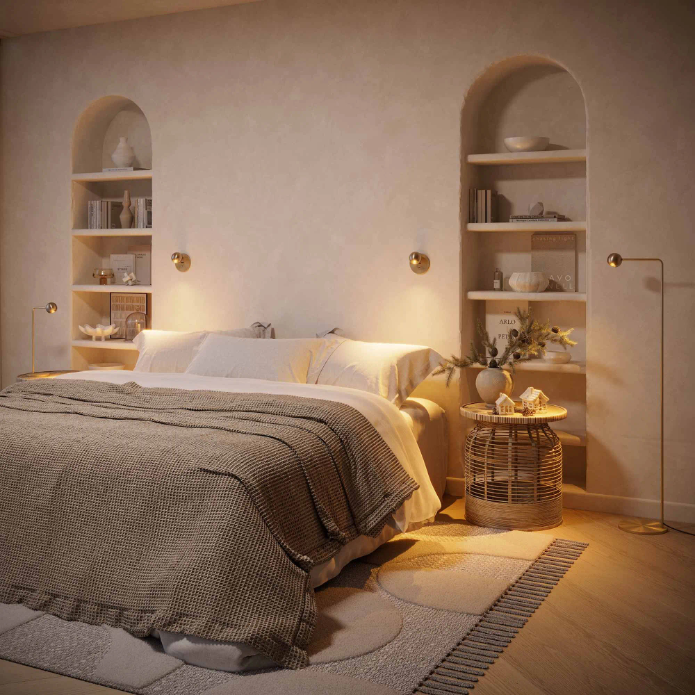 Светильник SP-OTTORI-WALL-CHARGE-6W Warm3000 (BR, 30 deg, 230V, USB-C) (Arlight, IP20 Металл, 3 года) 058483