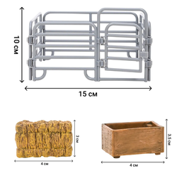 Игровой набор Masai Mara Мир диких животных: жеребята, 8 предметов