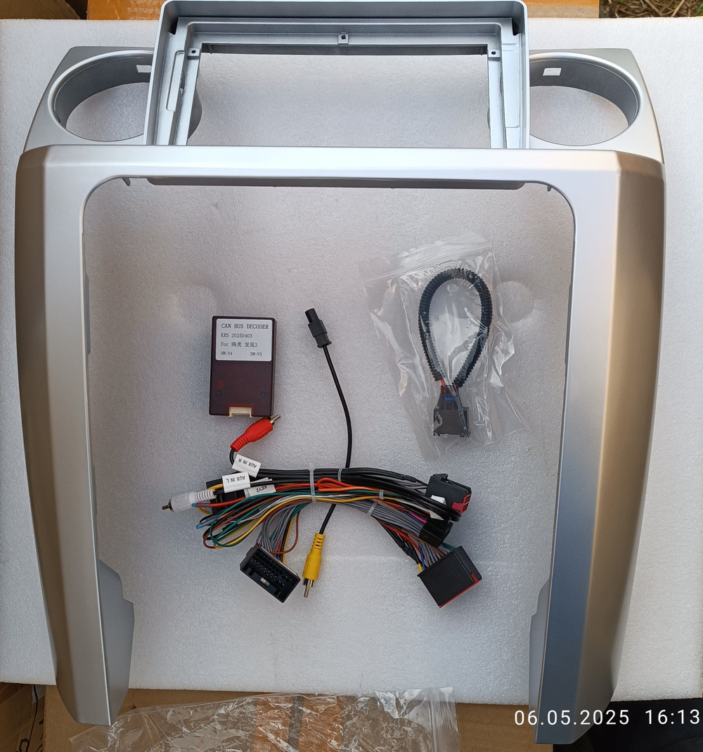 установочный комплект LAND ROVER DISCOVERY 3 2005-2010, рамка + проводка KB-SF-9703-2