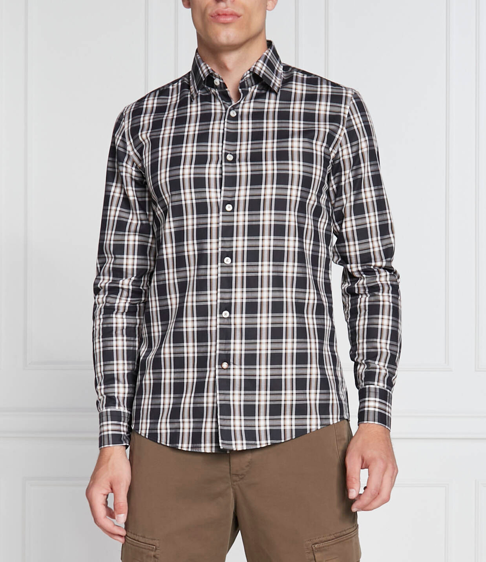 рубашка c-hal-kent-c1-223 BOSS BLACK - темно-синий(50478962)