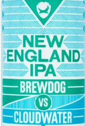 Пиво Brewdog VS Cloudwater: New England IPA Пиво Brewdog VS Cloudwater: New England IPA