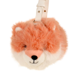 Мягкая игрушка Сумочка мех Лиса рыжая 30 см, C-41453