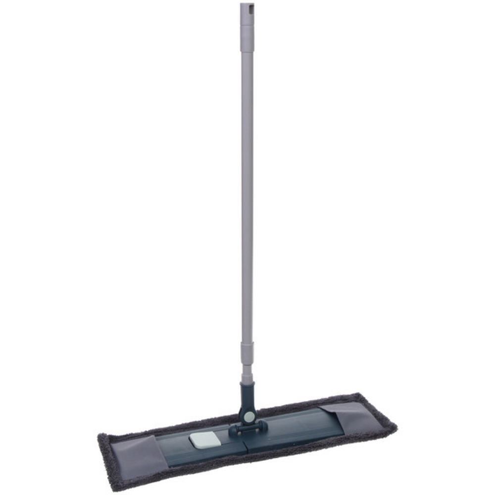 Швабра Селфи с насадкой из микрофибры, насадка 130гр Gray