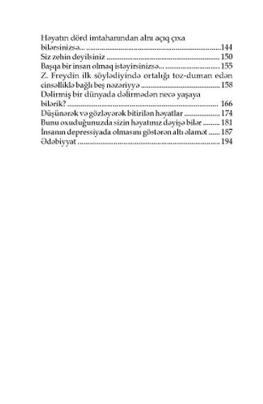 Ruh sağlamlığımız üçün