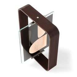 Фоторамка двухсторонняя Bellwood, 26х31 см, орех