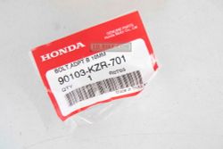 90103-KZR-701. BOLT B, ADAPTER, 10MM. OEM. Honda CRF250L-M-Rally, Forza300, PCX125-150.