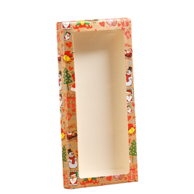 Коробка под плитку шоколада "Новогодняя открытка", 17,1 х 8 х 1,4 см