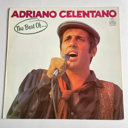 Винтажная виниловая пластинка LP Adriano Celentano The Best Of (Germany 1979)