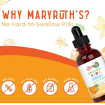 MaryRuth's, Organic, жидкие капли с витамином C для детей, для детей от 4 до 13 лет, с апельсином и ванилью, 60 мл (2 жидк. унц.)