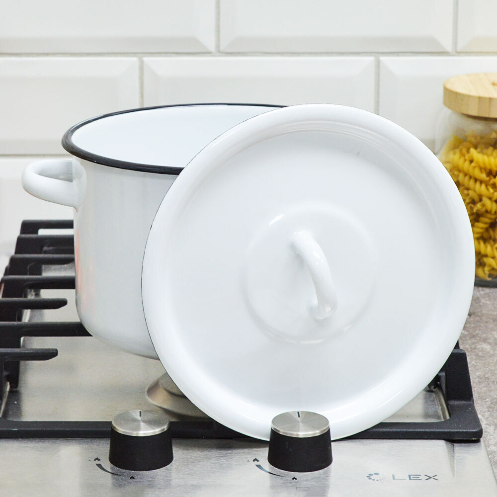 Кастрюля 3л цилиндрическая без рисунка