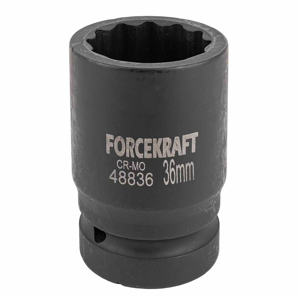 Головка ударная 1'', 36мм (12гр.) FORCEKRAFT FK-48836