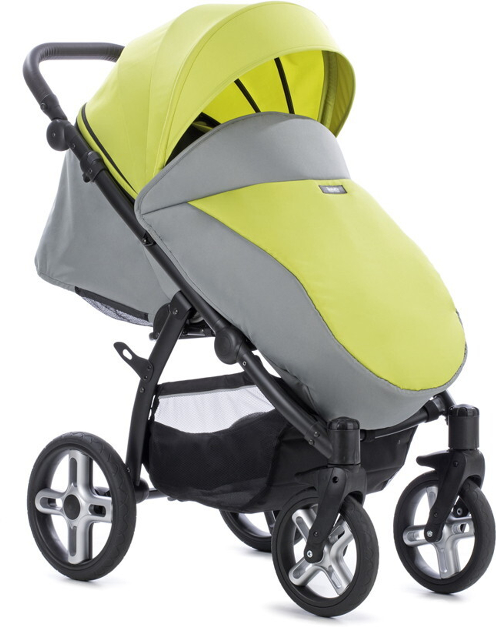 Прогулочная коляска Nuovita Modo Terreno Giallo Asfalto / Желто-пепельный