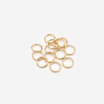 20411-з Соединительное колечко 5*1мм, позолота (10шт), Корея