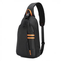 Водонепроницаемая сумка-слинг из искусственной кожи Porodo Gaming с портом USB-C (PDX532) черный