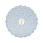 Тарелки большие "Vintage ditsy" 8 шт. (21,6 х 21,6 см)