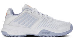 Женские теннисные кроссовки K-Swiss Court Express HB - white/heather/peach fuzz