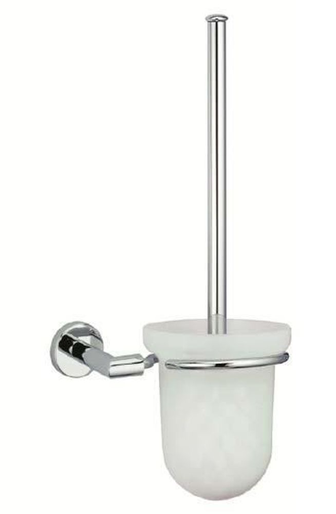 Ёршик туалетный настенный замак/стекло LINE 16518.S матовый