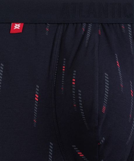 Трусы мужские боксеры (3шт) Atlantic 3MH-210, темно-синий + зеленый