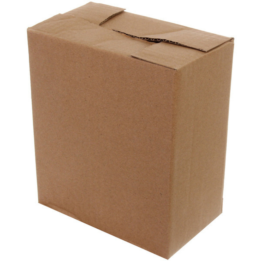 Ваза стеклянная «Молли» 14*17см оранжевая