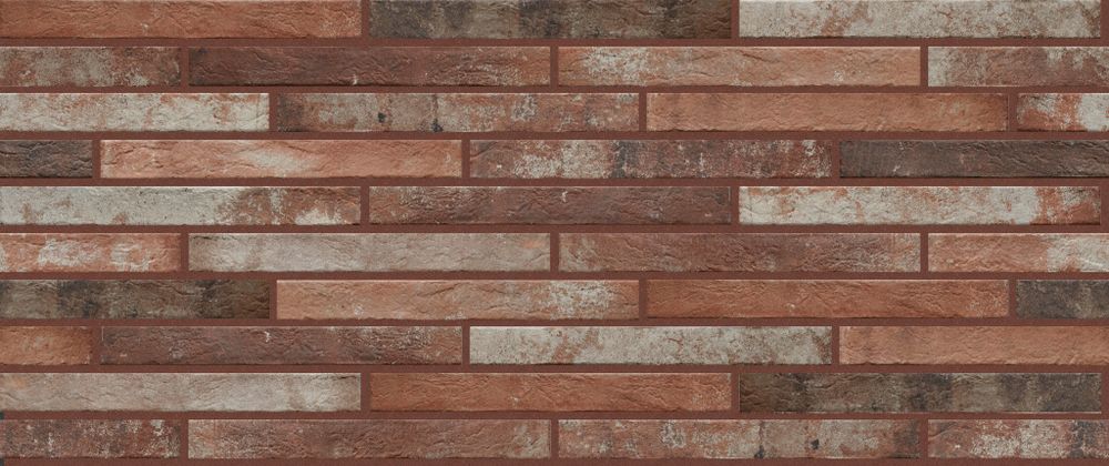 Ригельная плитка Rondine Harlem Red 450x48x9,5