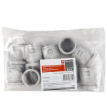 Коннектор для гофрированной трубы (32мм.) (10шт.) EKF-Plast (10.00 шт.)