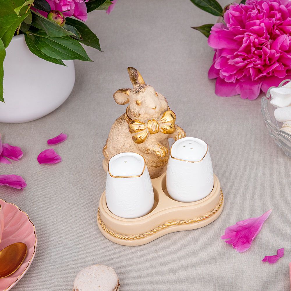 Подставка под специи Кролик Банни Айвори