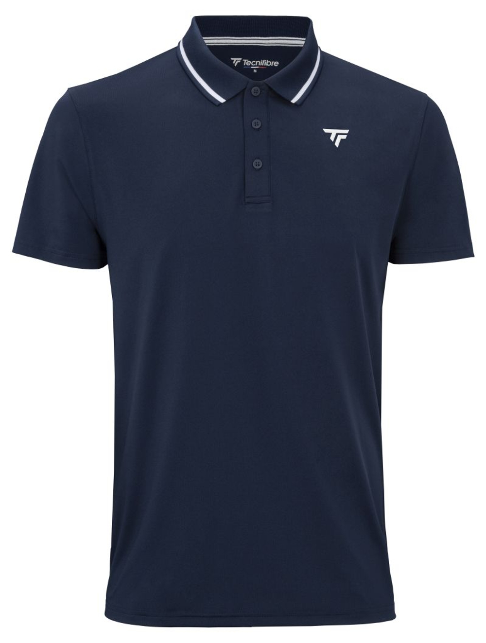 Футболка для мальчика теннисная Tecnifibre Team Tech Junior - marine