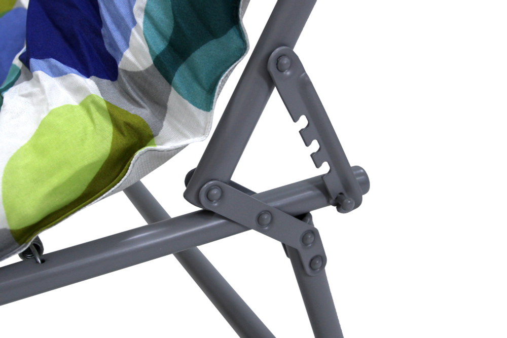 Кровать раскладная Стефания мягкая крошка гофрокартон арт.с88а/44 (цвет ткани разноцветный рис.круги (1 шт. в уп.)