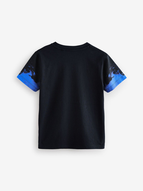 Футболка для мальчика Next E45-697, Черный, Оранжевый, Синий