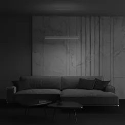 Подвесной светильник Шаг / Step 4000К 23Вт Maytoni p010pl-l23w4k