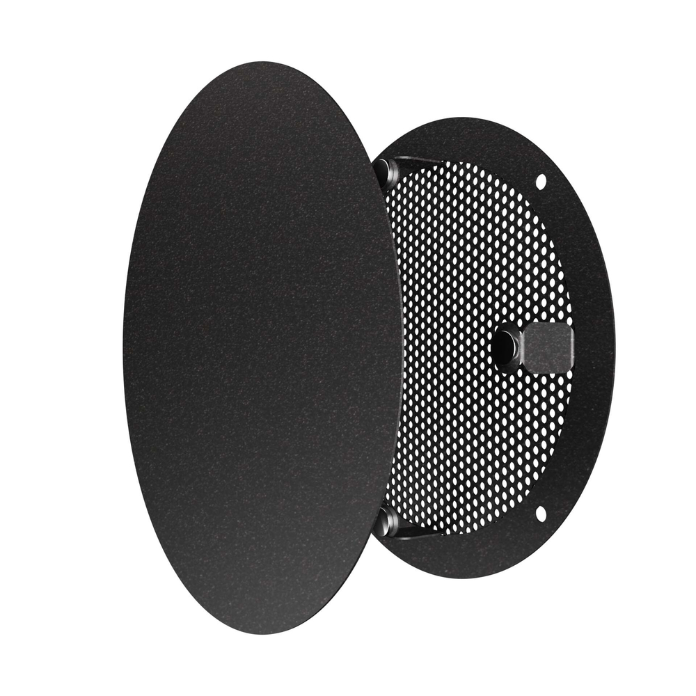 Решетка вентиляционная RVM сетка разъемная на магнитах D170 окраш.сталь Black ERA