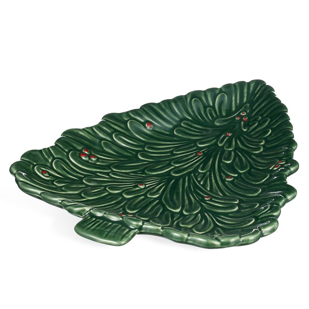 БЛЮДО СЕРВИРОВОЧНОЕ "GREEN PINE" 22*17,5*2,5 СМ