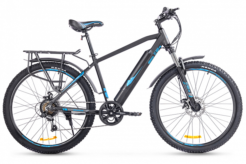 Электровелосипед Eltreco XT 800 Pro черно-синий