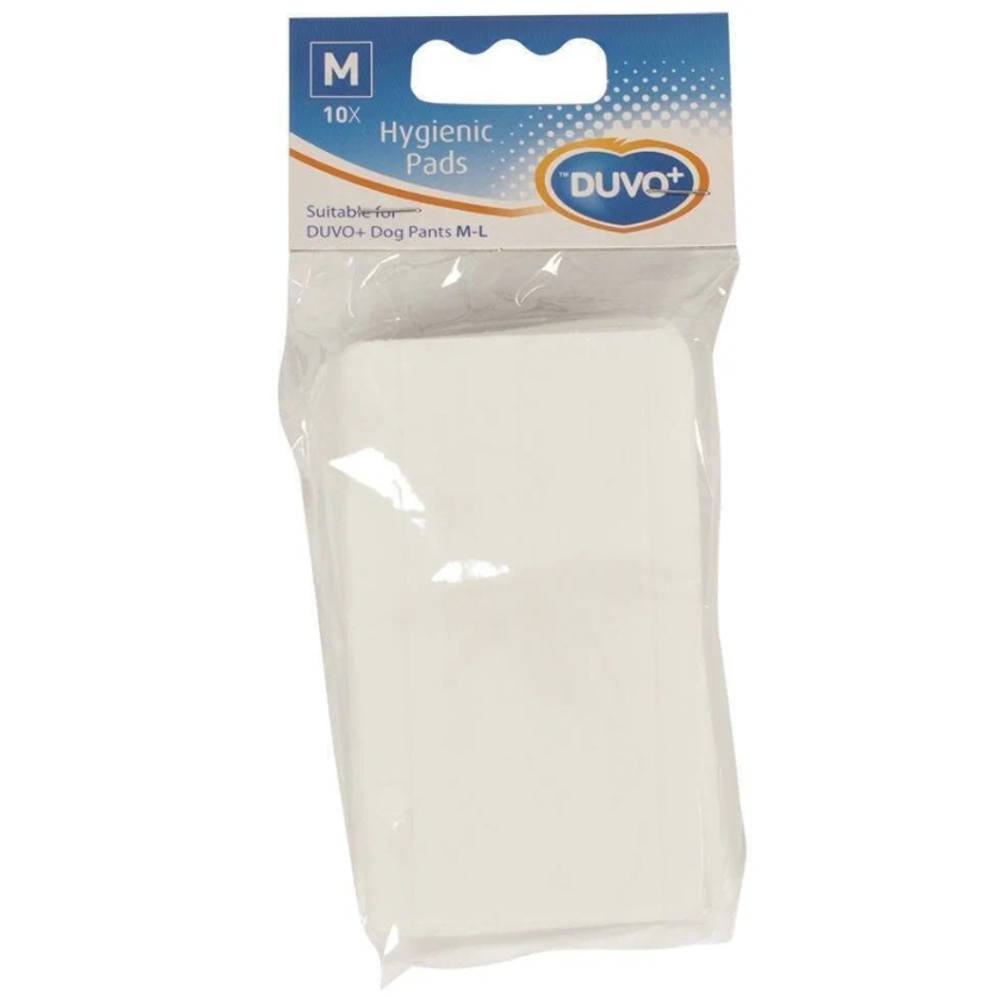 Duvo+ прокладки гигиенические абсорбирующие для собак, m-l, 92х59мм, 10шт/уп