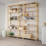 Стеллаж - IKEA IVAR, 219х30х226 см, сосна, ИВАР ИКЕА
