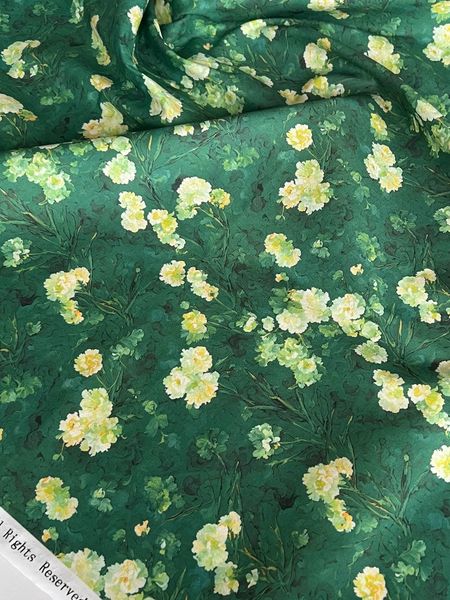 НЕЖНОСТЬ ЛУГА , ЗЕЛЕНЫЙ - 100% ХЛОПОК 5